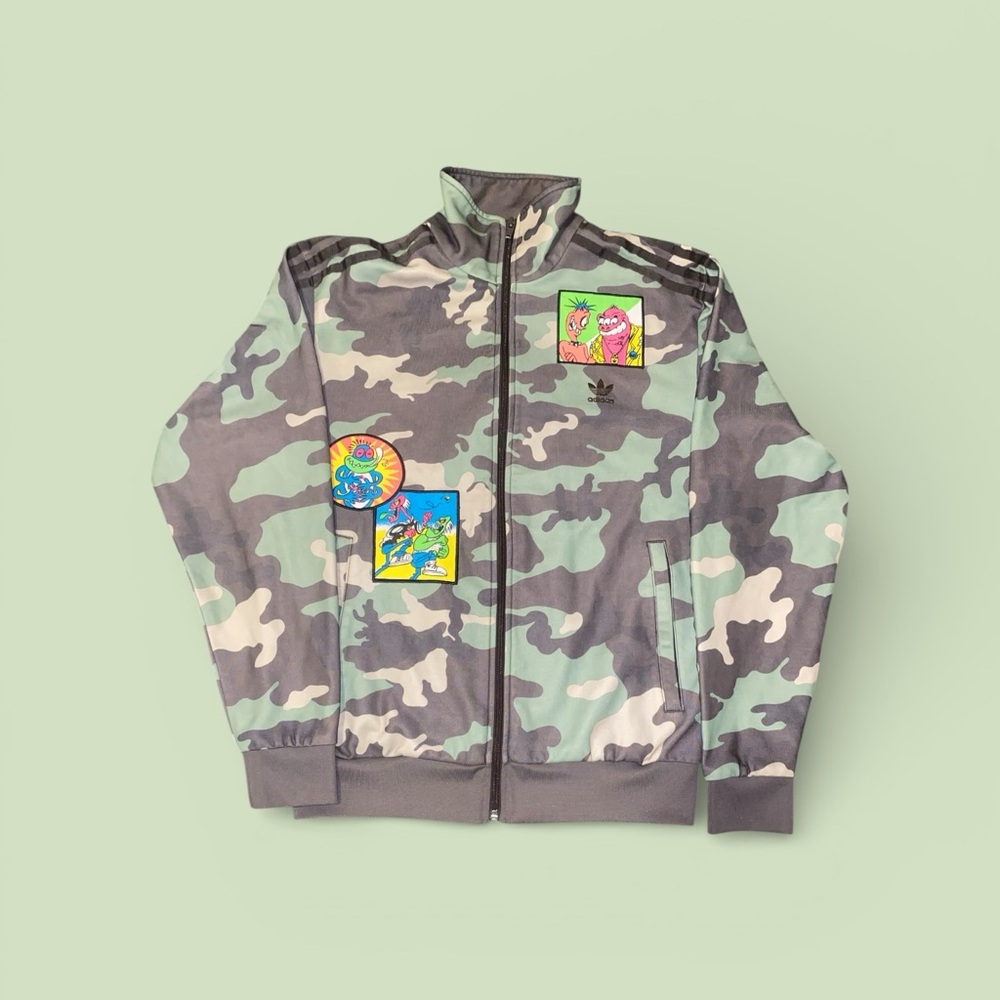 Jeremy Scott Adidas Camouflage Tracksuit Size S